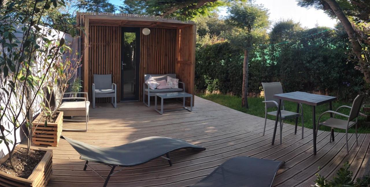 Joli Studio Climatise Avec Jacuzzi Prive Et Entree Independante Fréjus Exteriér fotografie